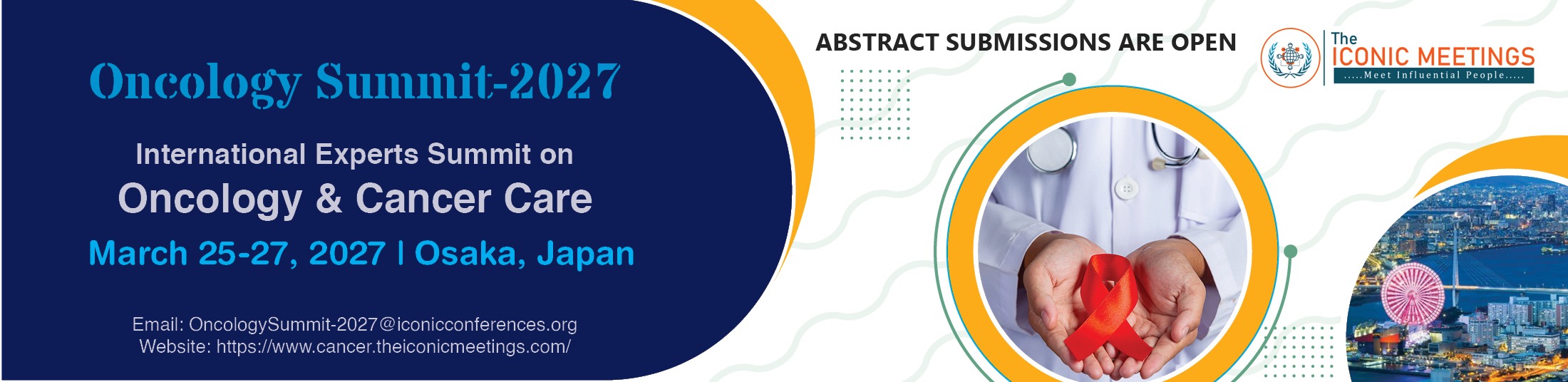 International Experts Summit on Oncology & Cancer Care Oncology Summit-2027 Conference Poster 